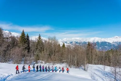 Randonnée au cœur de la forêt avec l'ESF
