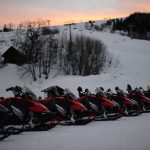 © Snowmobile rides - motoneige le corbier