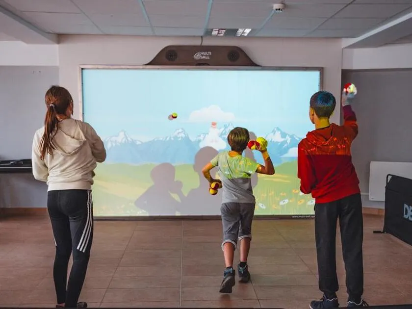 © The Multiball wall Le Corbier - Corbier Tourisme