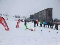 © Passage de l'Aiglon avec L'ESF du Corbier - Corbier Tourisme