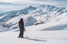 © Les Crêtes depuis le Corbier, en hiver_Le Corbier - Office de Tourisme Le Corbier