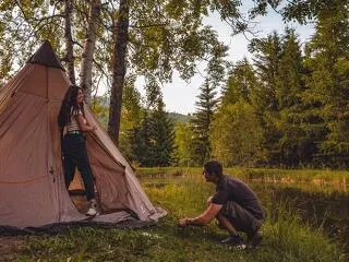 © Camping municipal de la Tigny_Villarembert - Office de Tourisme Le Corbier