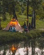 © Camping municipal de la Tigny_Villarembert - Office de Tourisme Le Corbier