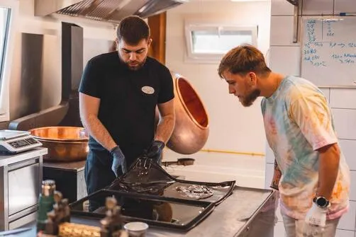 Proeverij bij Confiserie Spagnolo