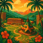 Aloa au sommet! 3 journées consacrées à la culture polynésienne.