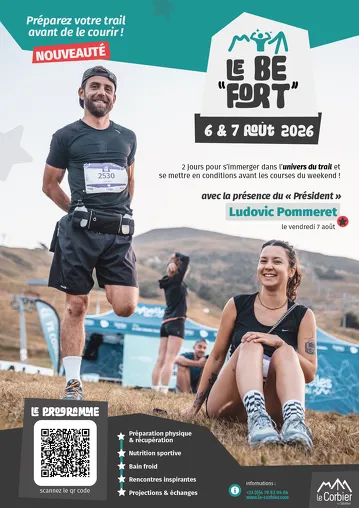 © Be "Strong"! Prepare for your trail run before you run it._Le Corbier - Office de Tourisme Le Corbier