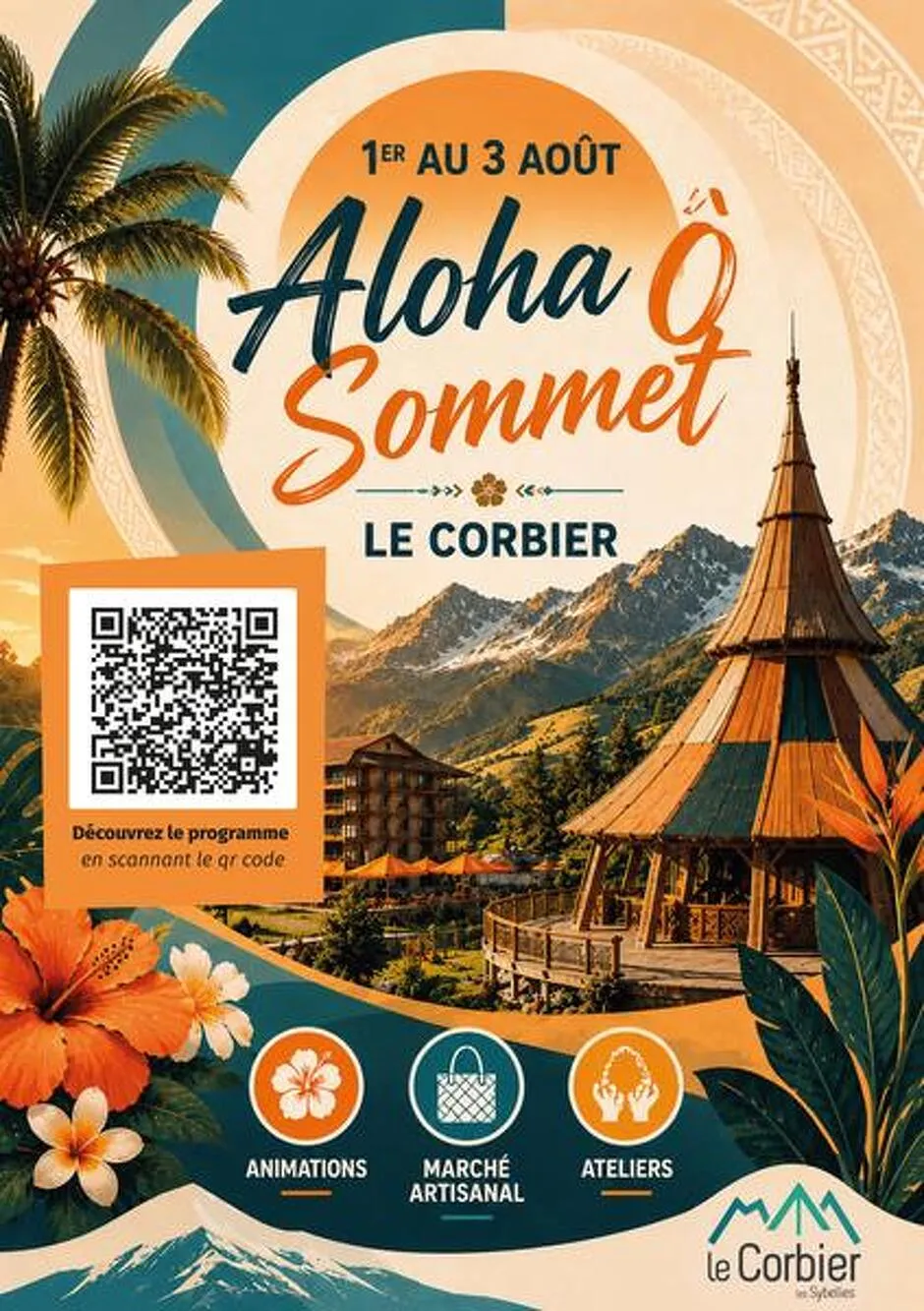 © Aloha Ô Sommet, festival polynésien_Le Corbier - Office de Tourisme Le Corbier