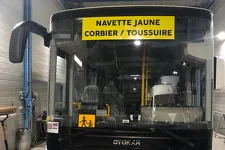 Shuttle Le Corbier - La Toussuire (yellow)