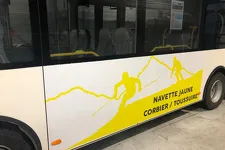 Shuttle Le Corbier - La Toussuire (yellow)