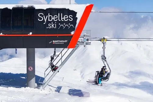 Sybelles Express stoeltjeslift voor voetgangers