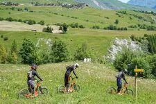 © Trottinette de montagne - Corbier Tourisme