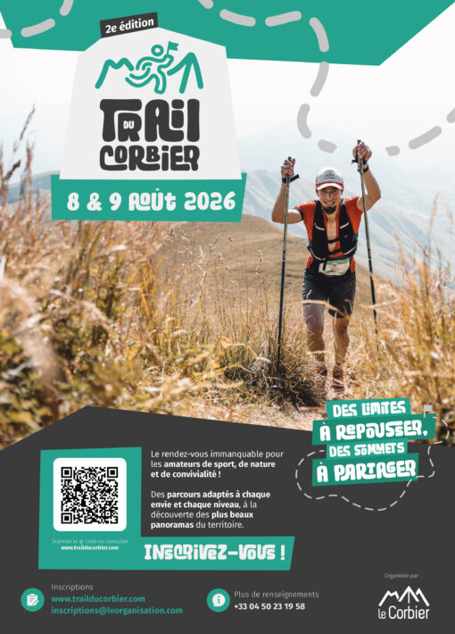 Affiche Le Trail du Corbier 2026